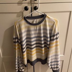 striped sweater